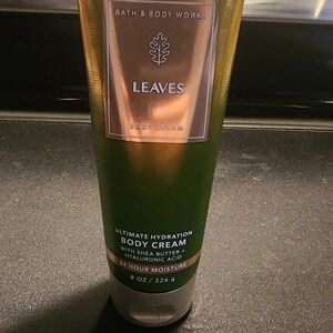 Bath & Body Works Leaves Body Cream - Green and Gold Packaging